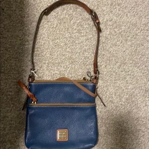 Dooney and Bourke Small Cross Body Blue purse